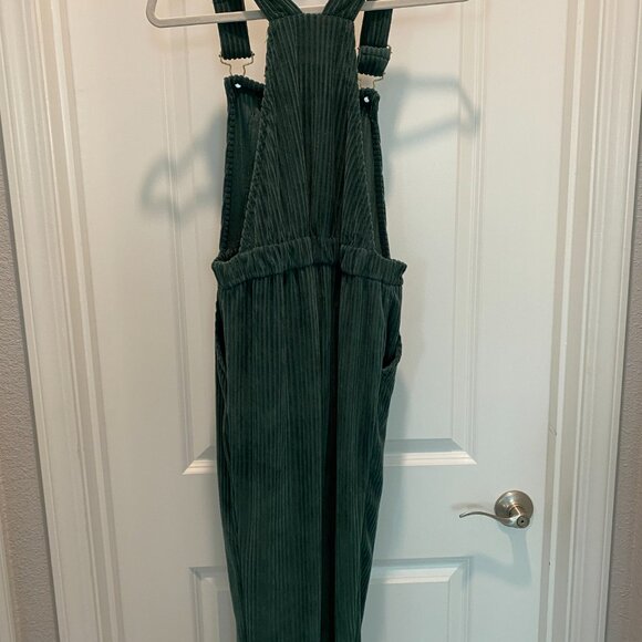 Cuffed corduroy overalls - Picture 3 of 3